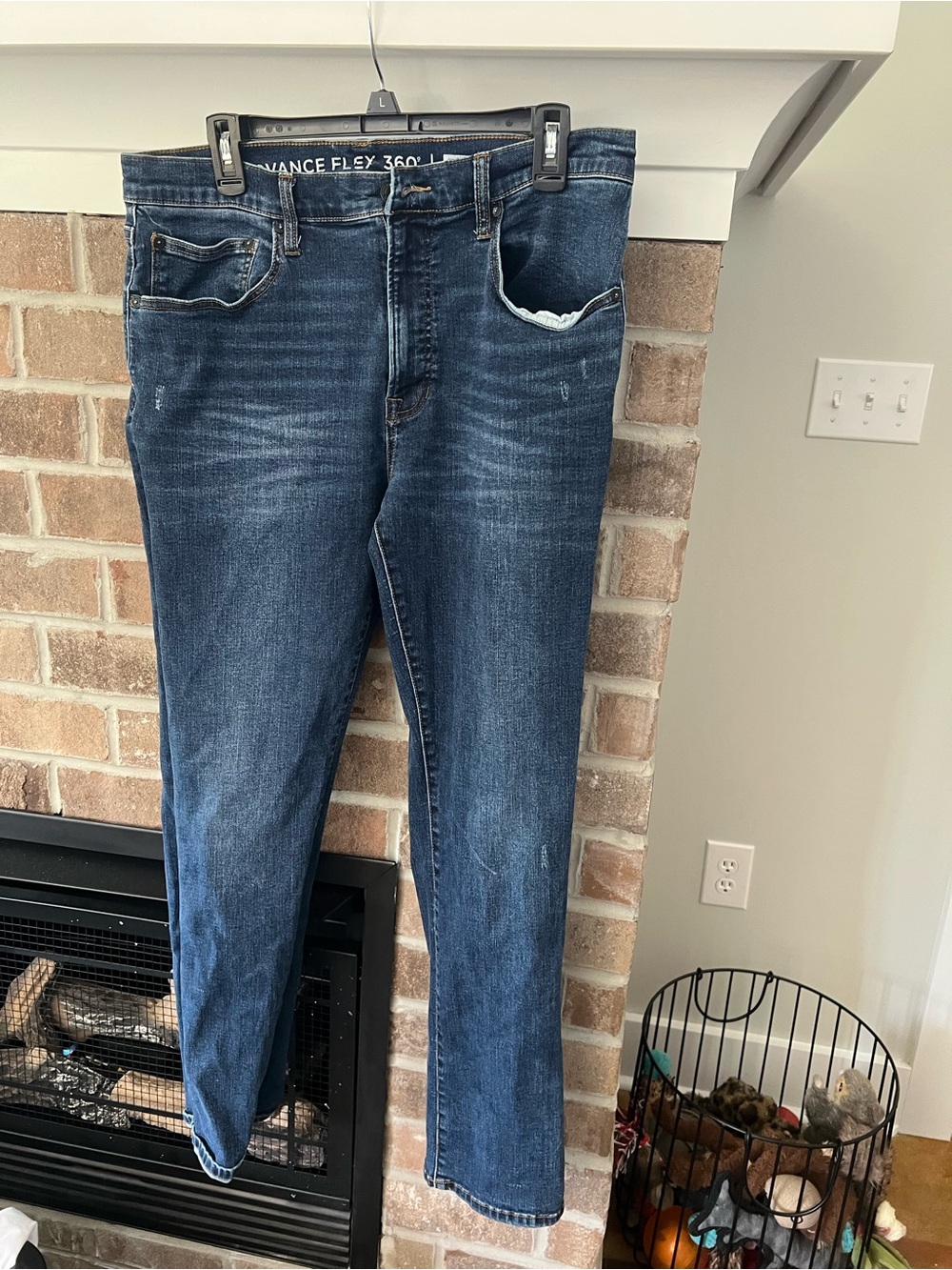 Arizona Jean Company Men's Dark Blue Slim Stretch Jeans